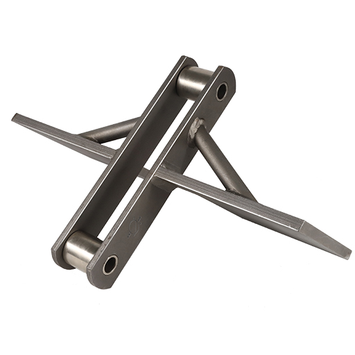 Bending plate chains of welded steel pipe  structure (D series)
