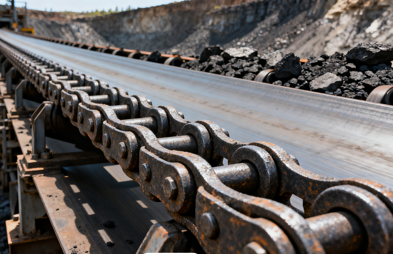 Cadenas transportadoras de alta resistencia para miner&iacute;a: gu&iacute;a definitiva para sistemas de manejo de mineral